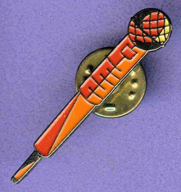 Placchette & Badge: Mikrofon – Usato da Winterthur venduto da Sammleroase