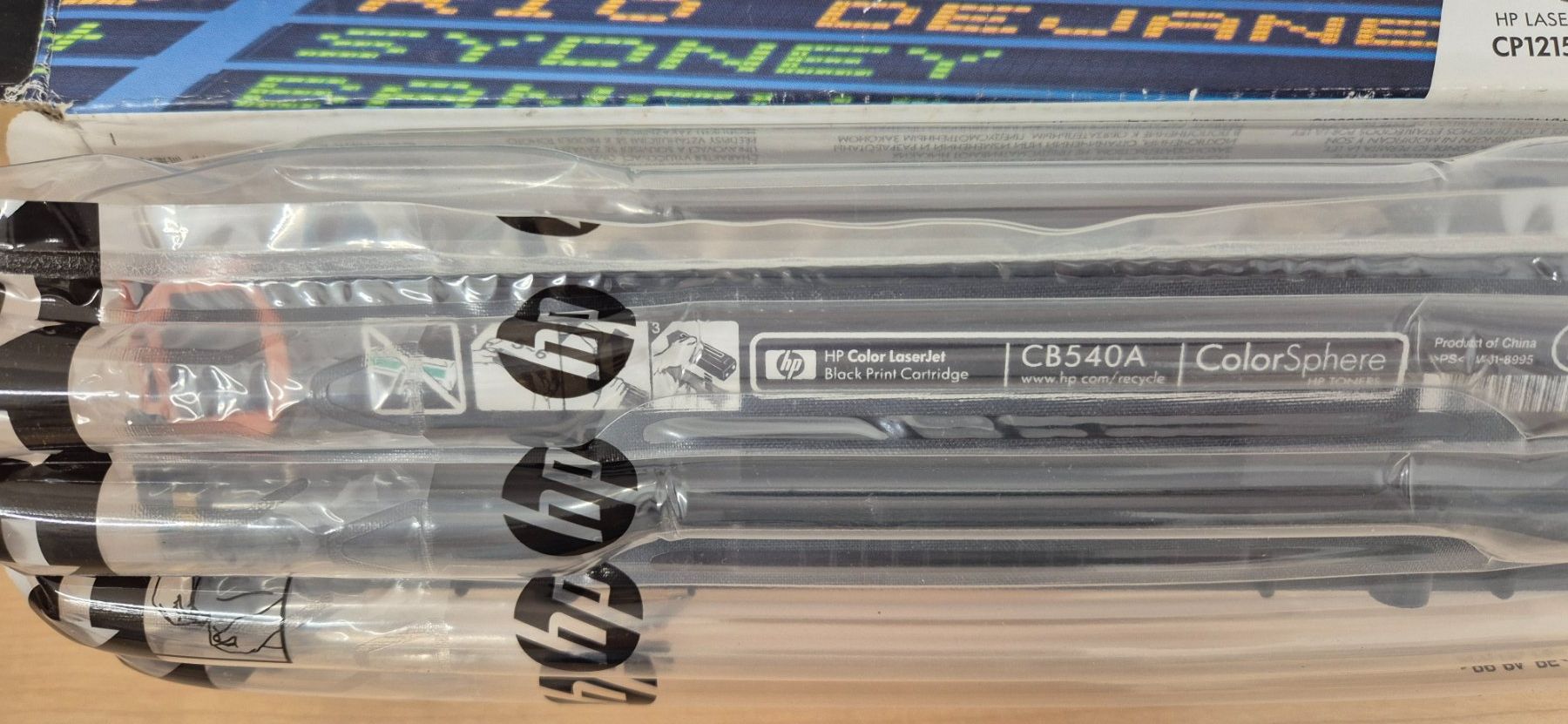 Hewlett Packard Cartucce per stampanti & toner: HP Laserjet 125A CB540AD Black – Nuovo (secondo la descrizione) da Elgg venduto da computerbrocki 2