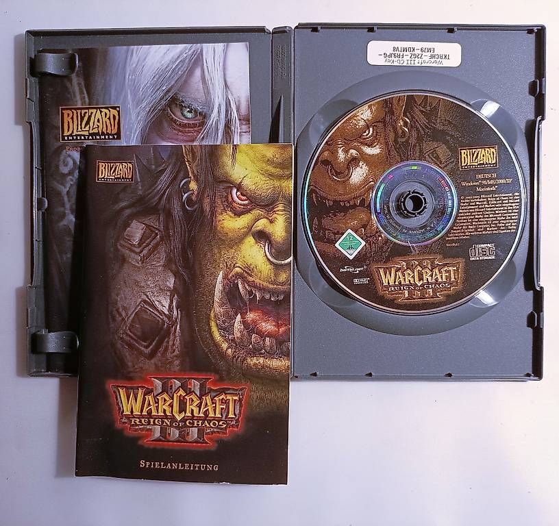 Giochi: WARCRAFT 3 + FROZEN THRONE PC CD-ROM GAMES DE GETESTET  – Usato da Reinach BL venduto da mon_89wb 1