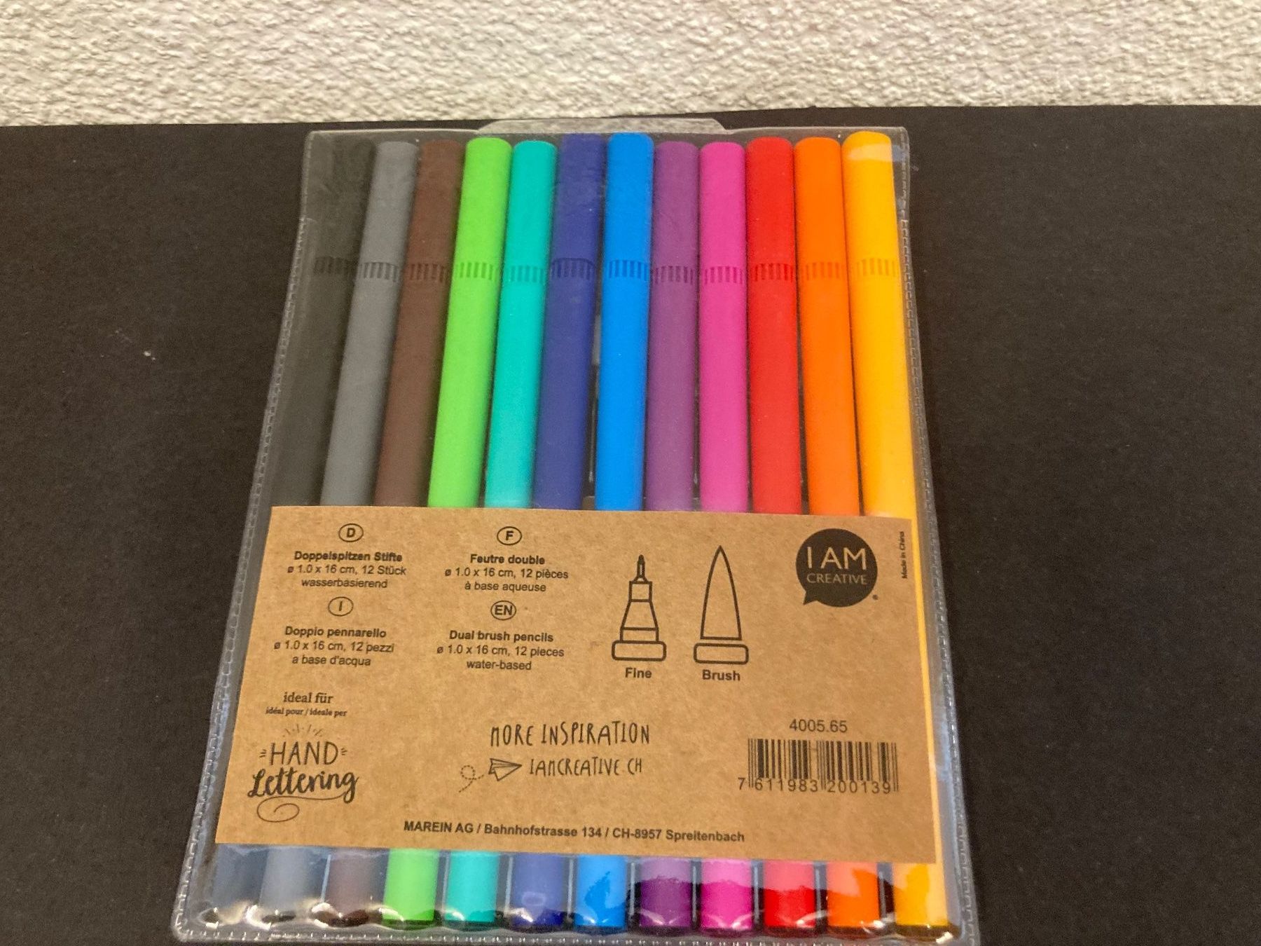 Penna & Evidenziatori: 12 Doppelspitzstifte "I AM Creative" – Nuovo e nell'imballaggio originale da Neuenhof venduto da jorogo 1