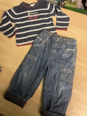 Cadet Rousselle  Set: Pullover und Jeans Gr.86/92