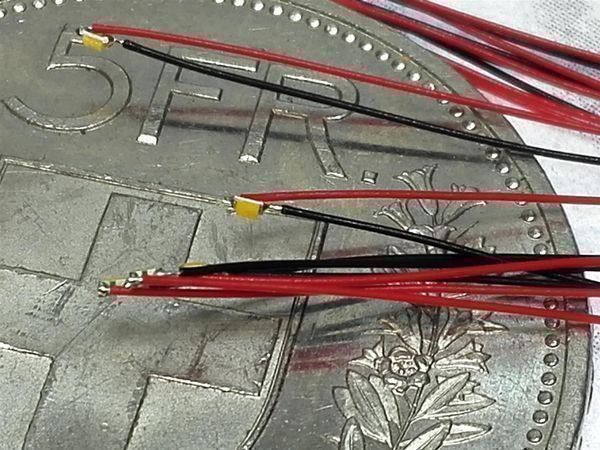 Elektronikbauteile: LED SMD 0402 verkabelt, kaltweiss – Neu (gemäss Beschreibung) aus Luzern von Salefactory 3