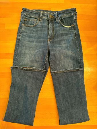 American Eagle Hi-Rise Skinny Kick Jeans, Gr. 38