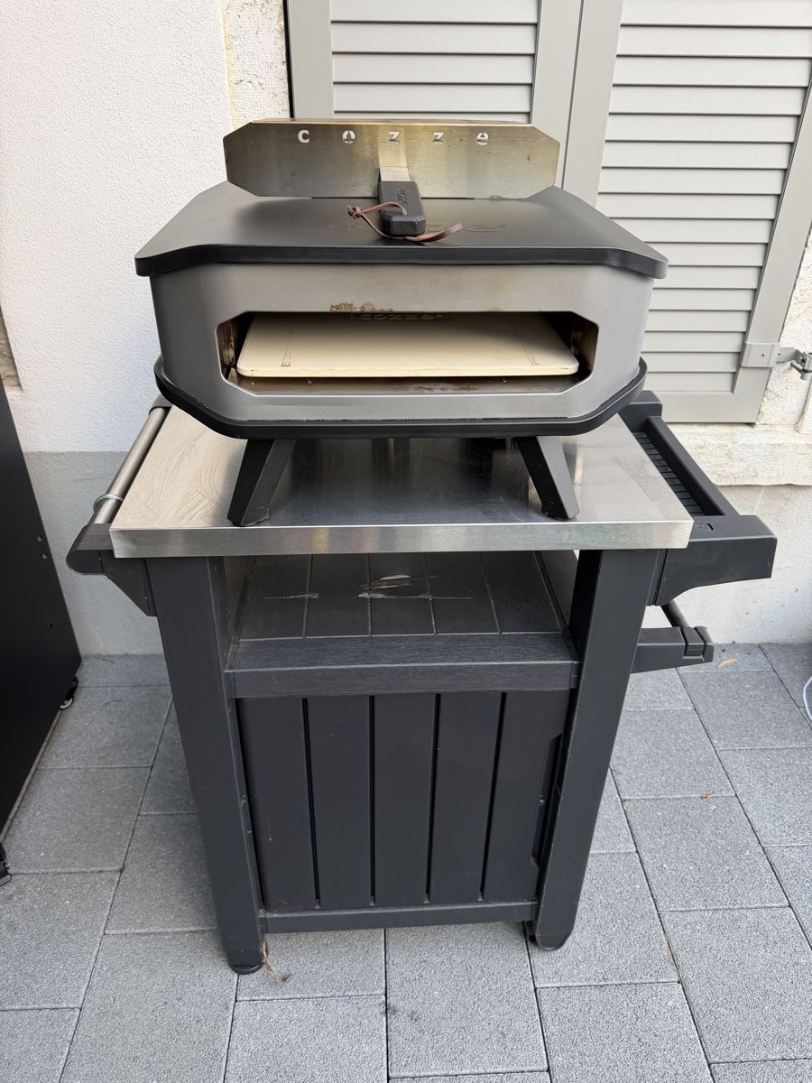Forni per pizza: Cozze Pizzaofen mit Wagen – Usato da Lengnau BE venduto da fabuu07 1