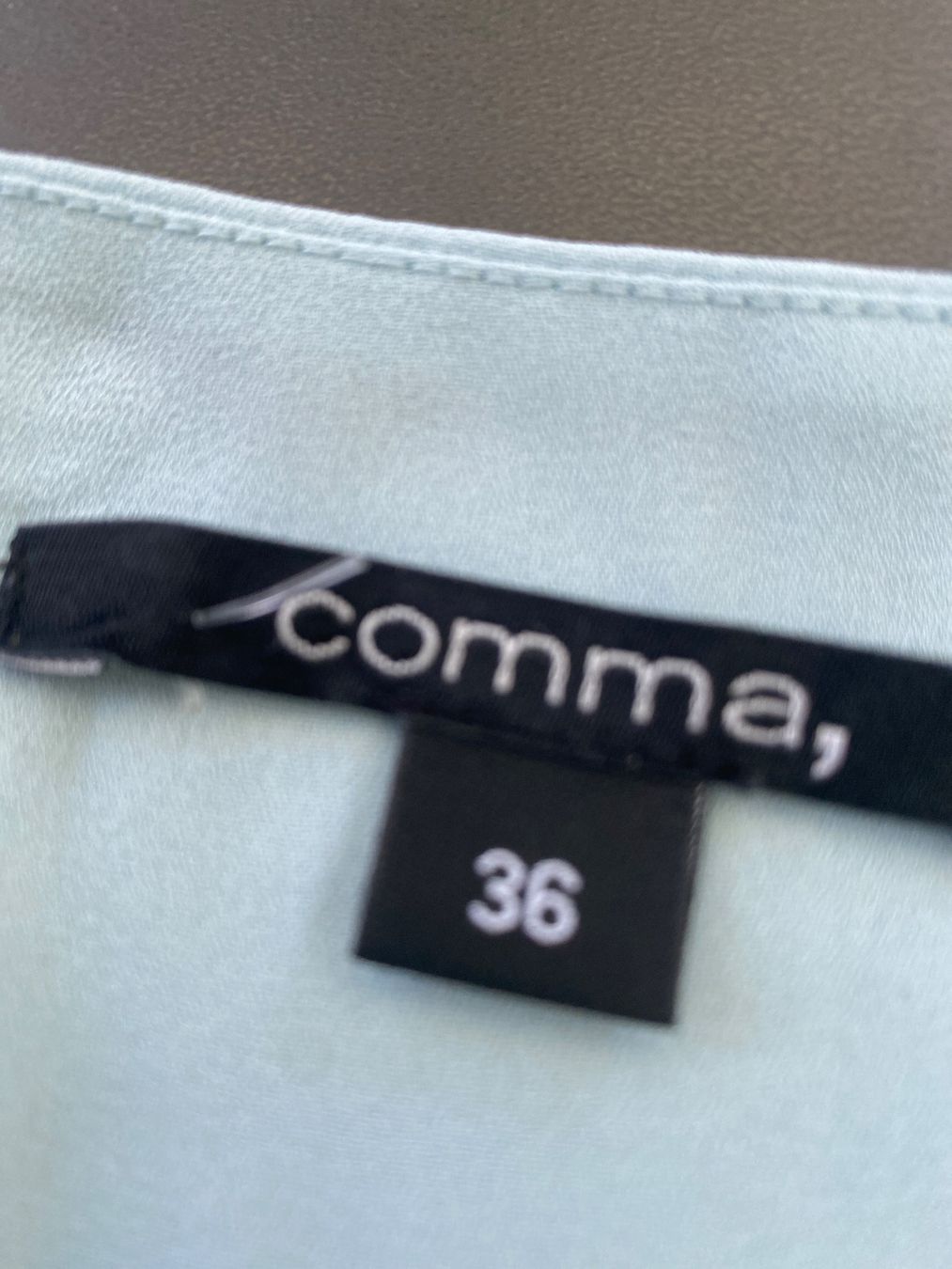 Comma Blusen: COMMA BLUSE/SHIRT GR.36/S mint/hellblau NEU – Neu (gemäss Beschreibung) aus Frauenfeld von Boldi46 9