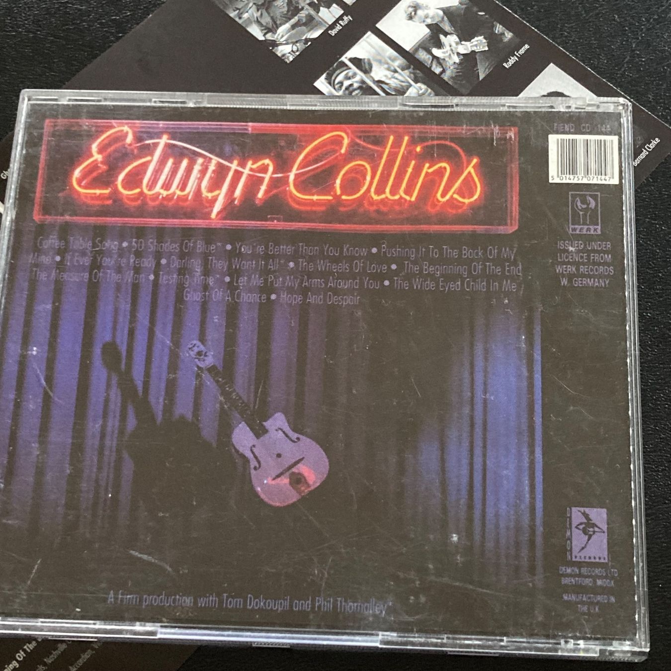 CD: Edwyn Collins - Hope And Despair – Usato da Bern venduto da Ntsamina 1