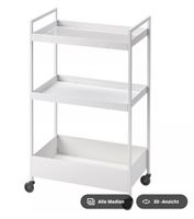 IKEA Nissfors rolling card side table