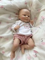 Silikon Reborn Puppe Mädchen ca. 33 cm