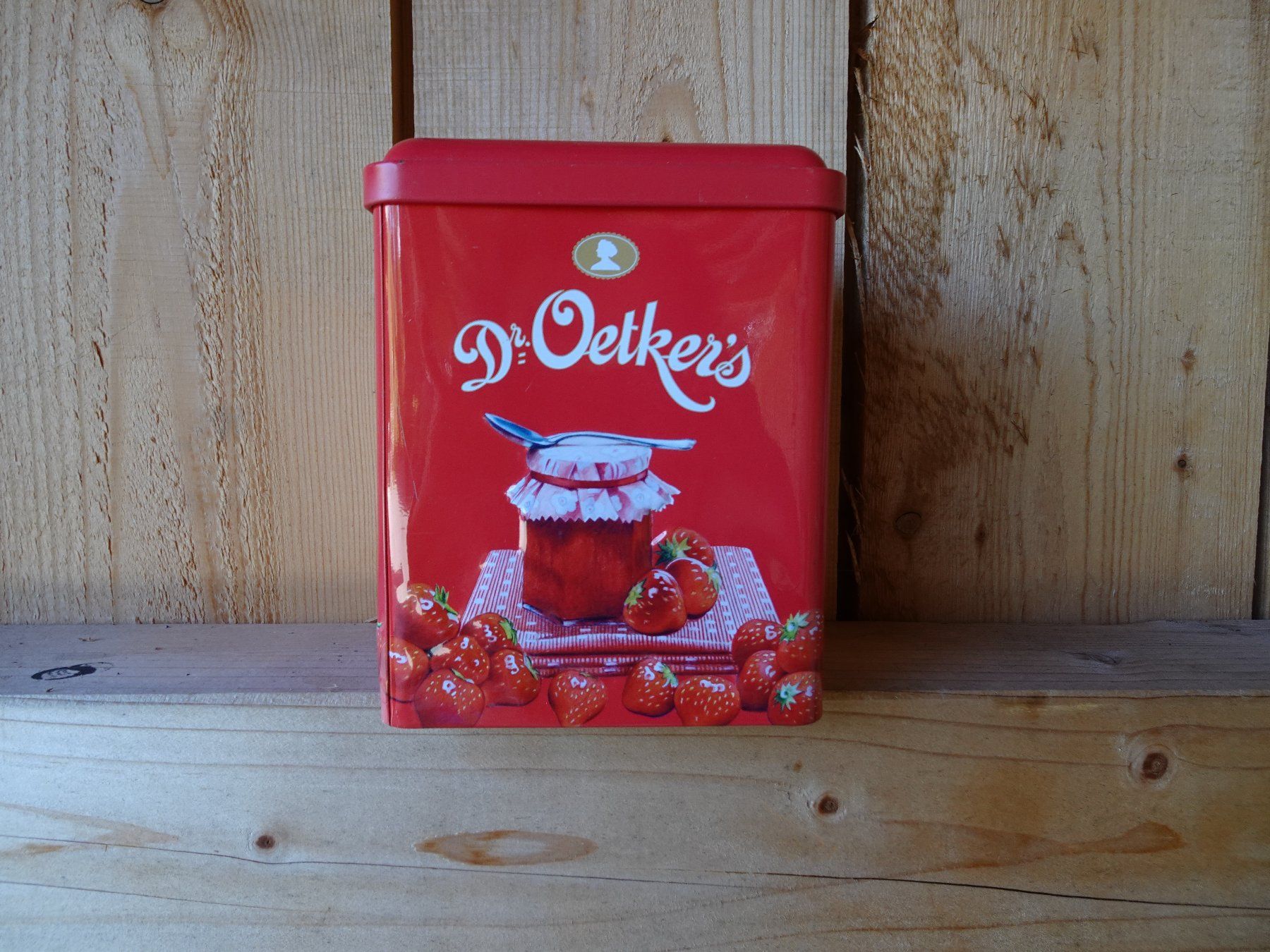 Altro in Decorazioni & Accessori: Ältere Dr. Oetker's Blechdose rot - 230914 – Usato da Küssnacht am Rigi venduto da Good4Deckeli