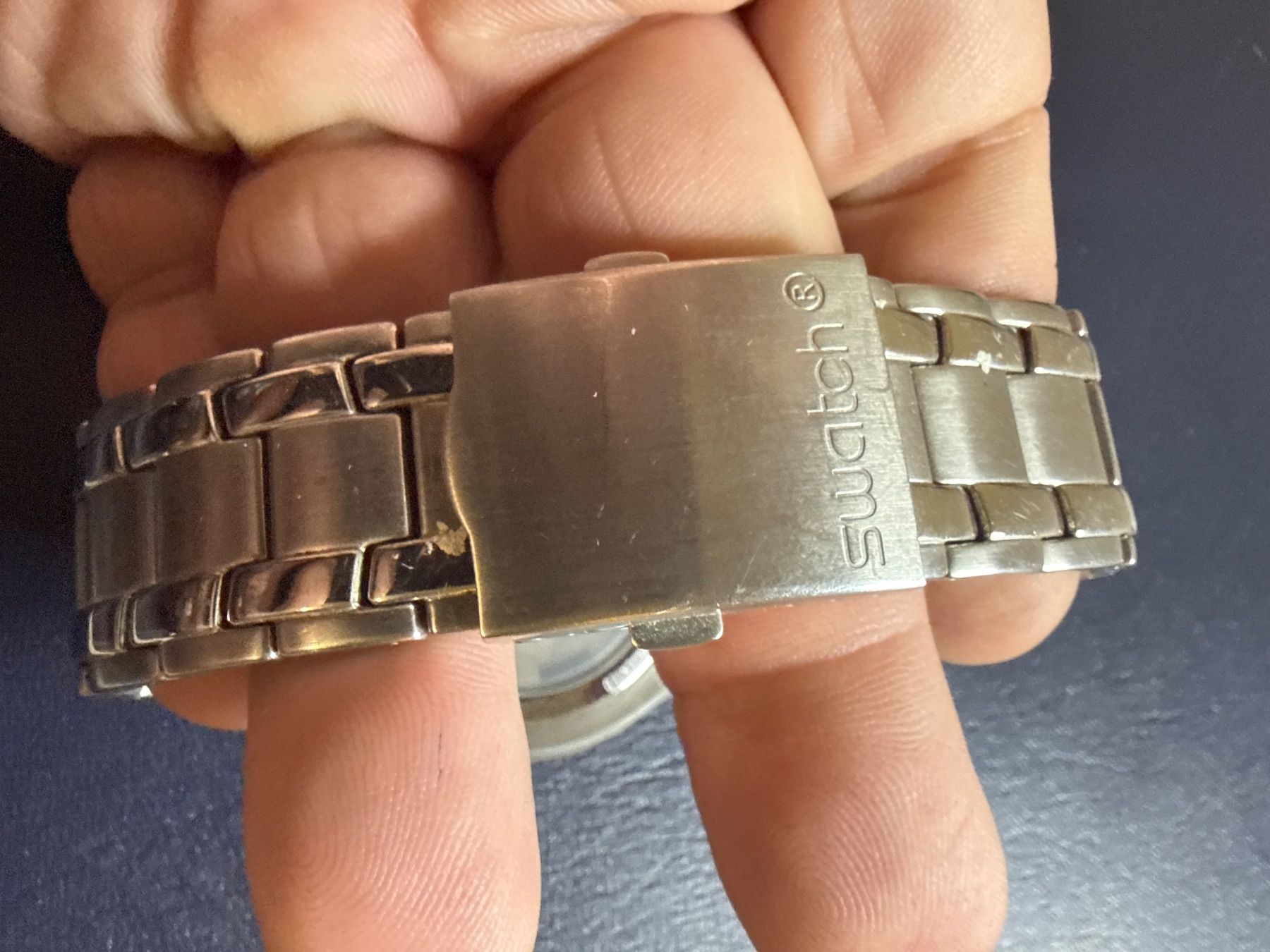 Swatch Uhren: Swatch Chrono Automatic 44 mm – Gebraucht aus Pfeffingen von Allhandelklgwatches 4