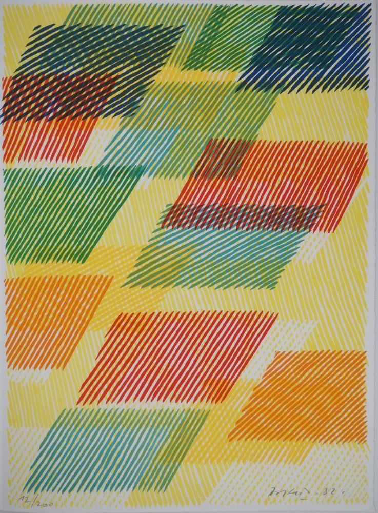 Grafiken & Lithographien: Beautiful Original lithograph signed Piero DORAZIO – Gebraucht aus Morges von 4WLS