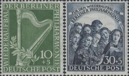 Berlin 72-73 Wiederaufbau der Berliner Philharmonie 1950 **