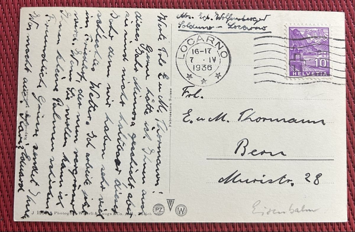 Cartes postales: Locarno Bahn – D'occasion à Horw par Tellbub 1
