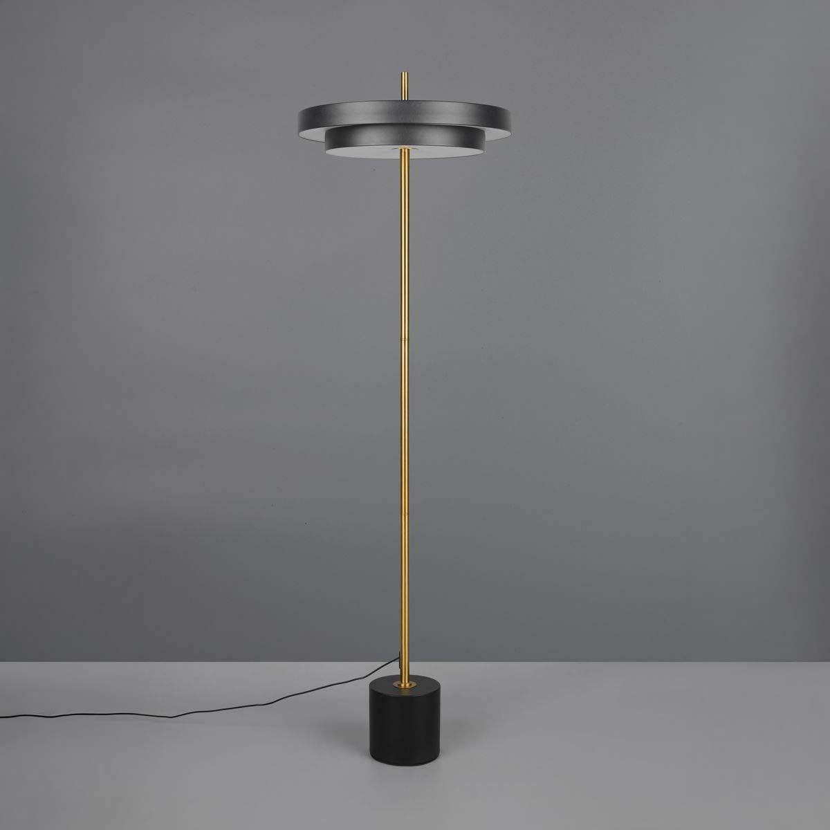 Lampade: LED Stehleuchte, CCT, 138 cm Höhe – Nuovo (secondo la descrizione) da Kreuzlingen venduto da Smart-Light 4