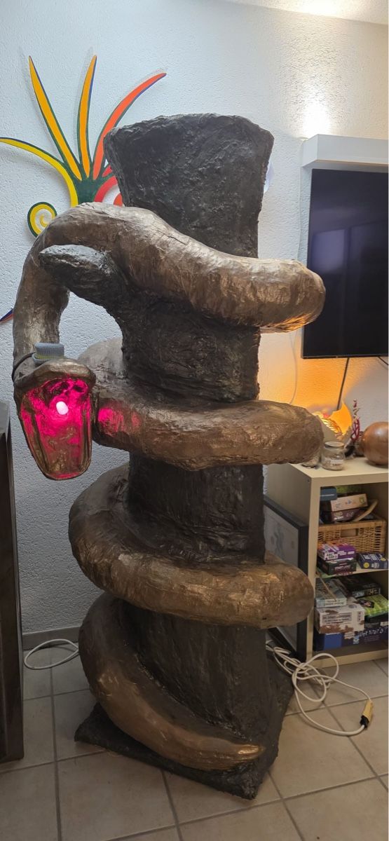 Lampade: Schlangen-Stehlampe mit LED – Usato da Biberist venduto da Hanswerk