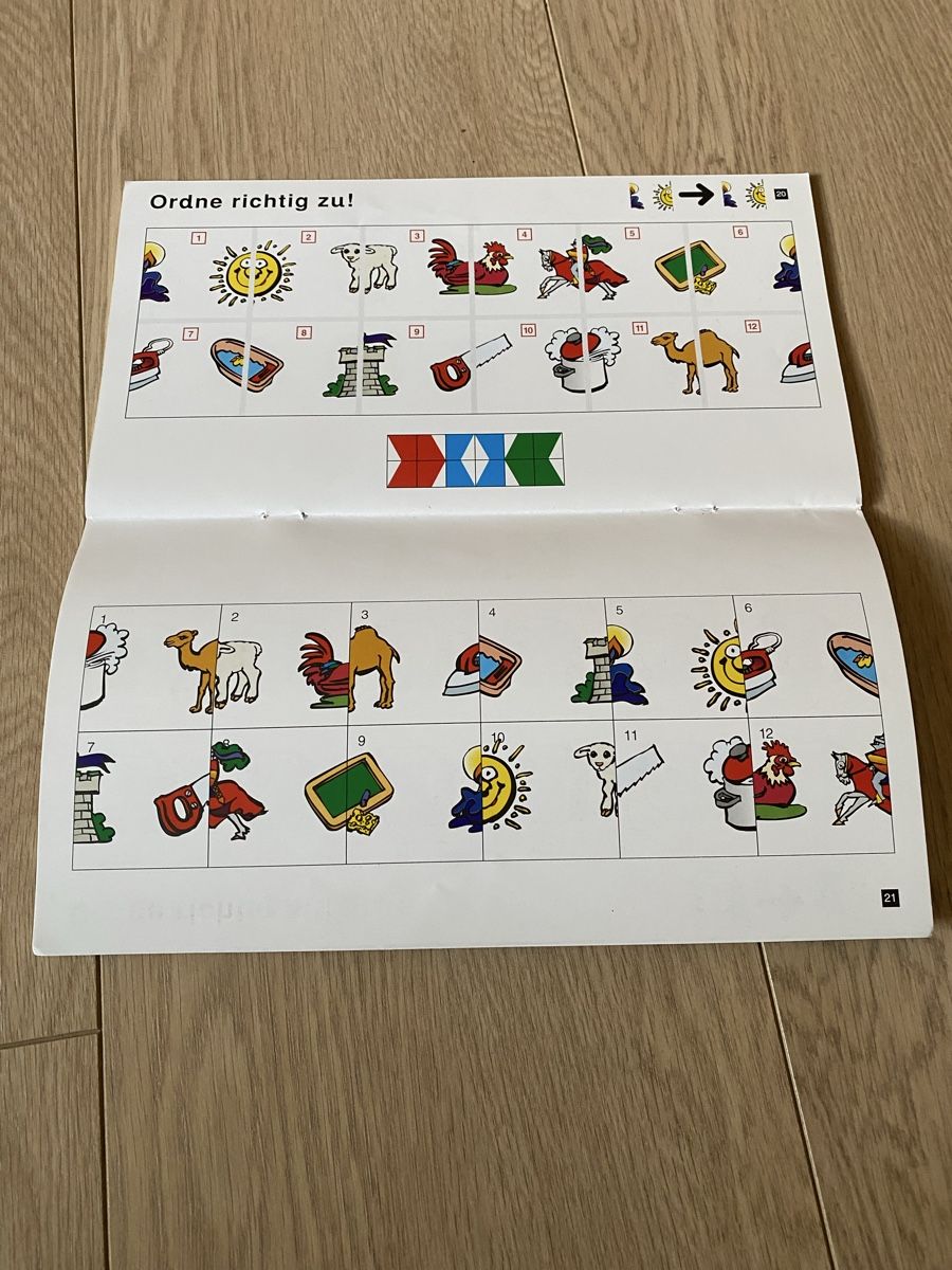 Giochi: Mini Lük 2 Hefte Vorschultraining Vorschulkinder  – Usato da Zizers venduto da dalaub 4