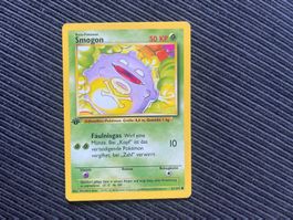 Pokemon Smogon 1. Edition non holo Base Set