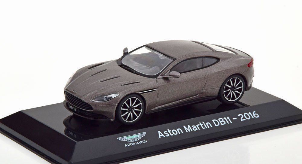 Aston Martin Modellini d'auto: ASTON MARTIN DB11 2016 GRAU 1:43 ALTAYA – Nuovo e nell'imballaggio originale da Suhr venduto da Moebelsiralfred