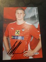Martin Hinteregger handsignierte ÖFB Autogrammkarte von 2016