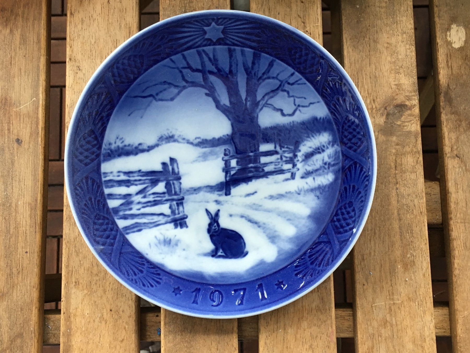 Royal Copenhagen Assiettes: Sammelteller 1971 – D'occasion à Bauma par Budgerigar