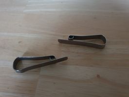 2 Hosenklammern für zum Velofahren