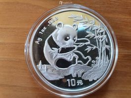 China Panda Silber 1994, 1 Unze