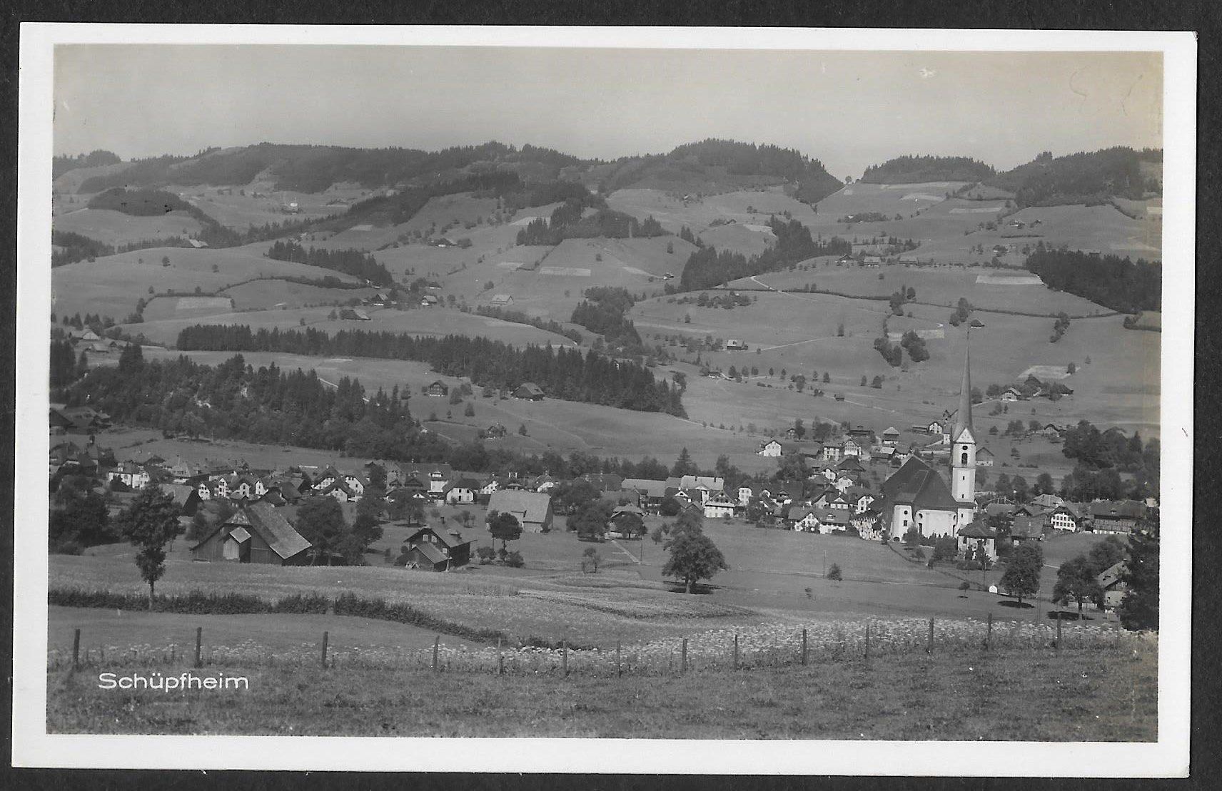 Cartoline postali: Schüpfheim Dorfansicht – Usato da Olten venduto da clotaldi
