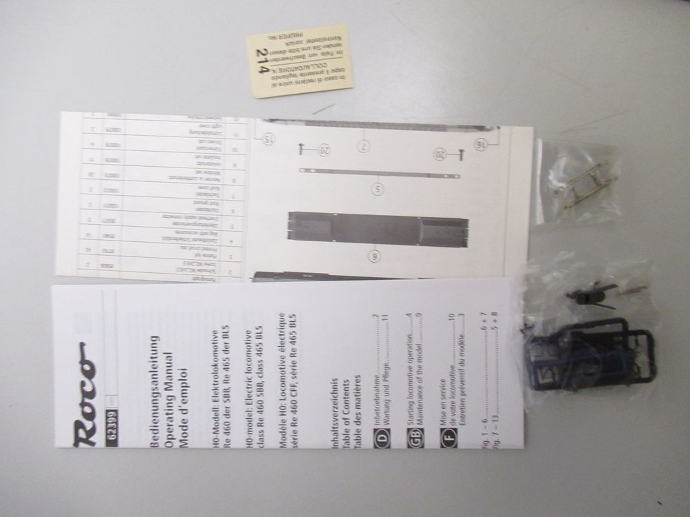 Roco 62399 E-Lok Re465 BLS 