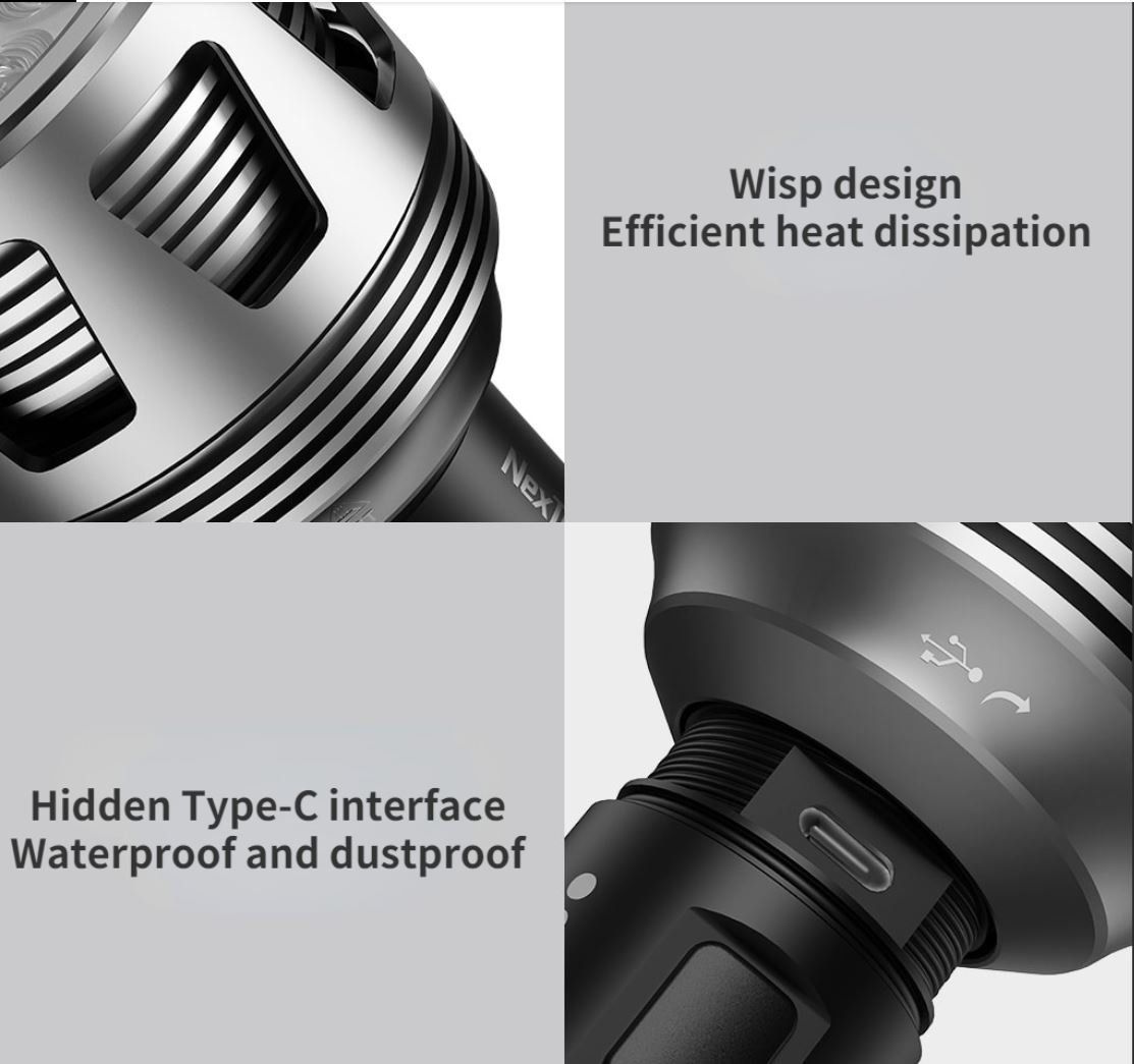 Lampade: Nextool Thunder 3600 Lumen Searchlight – Nuovo e nell'imballaggio originale da Arbon venduto da Helmuth 8