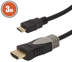 HDMI auf HDMI mini Kabel  Länge: 3 m