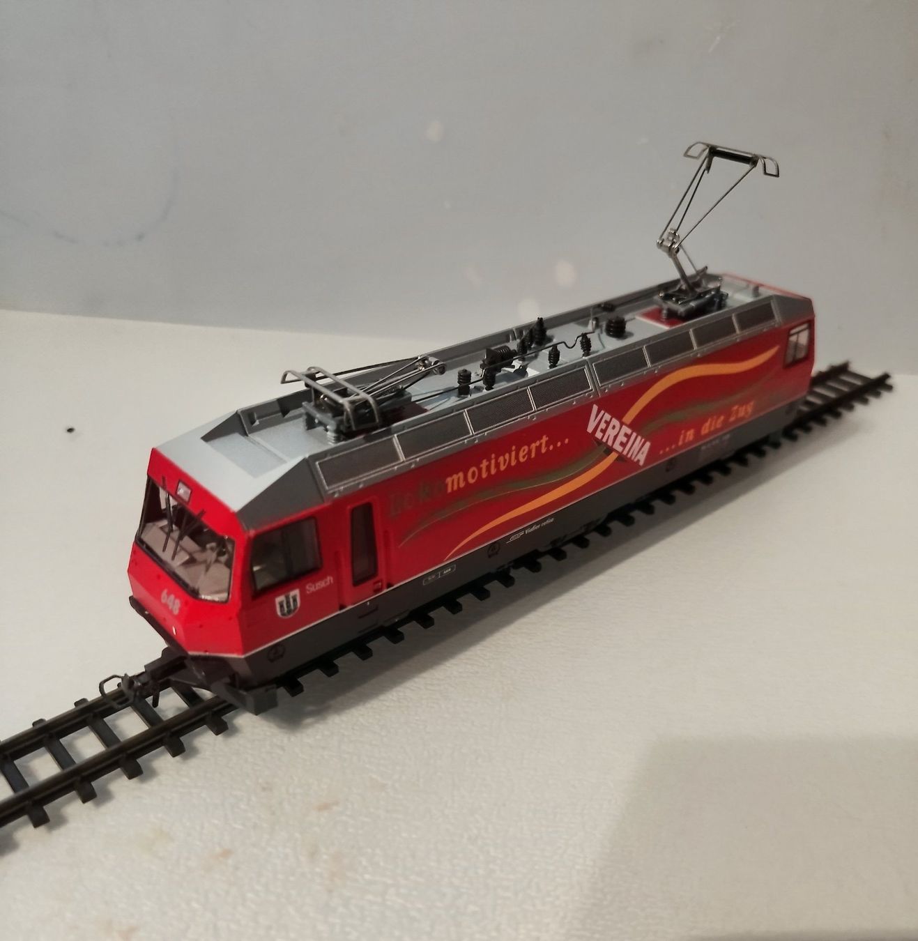 Bemo Modellini di ferrovie: Bemo Ge4/4iii Vereina – Nuovo e nell'imballaggio originale da Rafz venduto da Puma059 1
