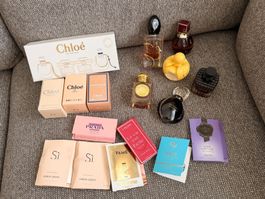Parfum Set Chloe, Valentino und weitere Marken gemischt