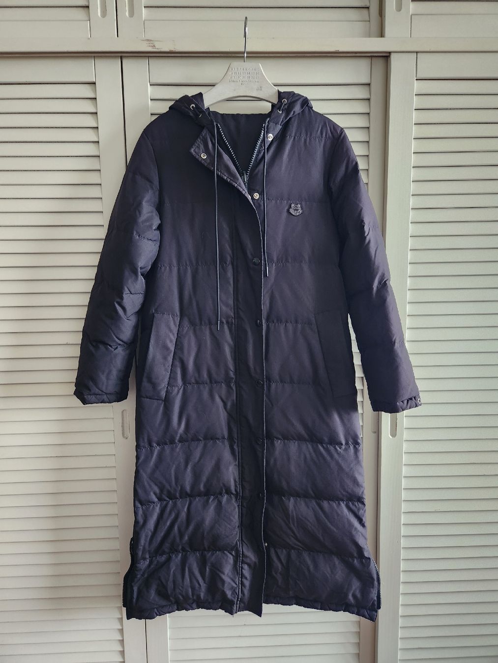 Kenzo Cappotti: Kenzo doudoune longue noire. Taille XS – Usato da Lausanne venduto da man_rw9q