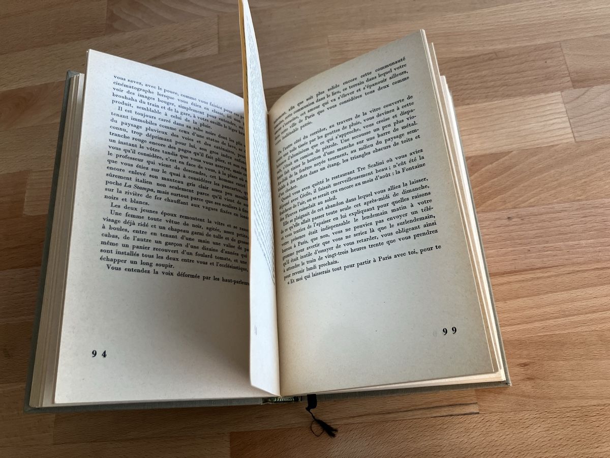 Libri: M. BUTOR - La Modification – Usato da Lausanne venduto da Willandco 9