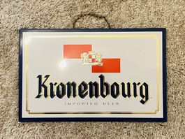 Kronenbourg Beer Dekoration Schild 40 x 25 cm
