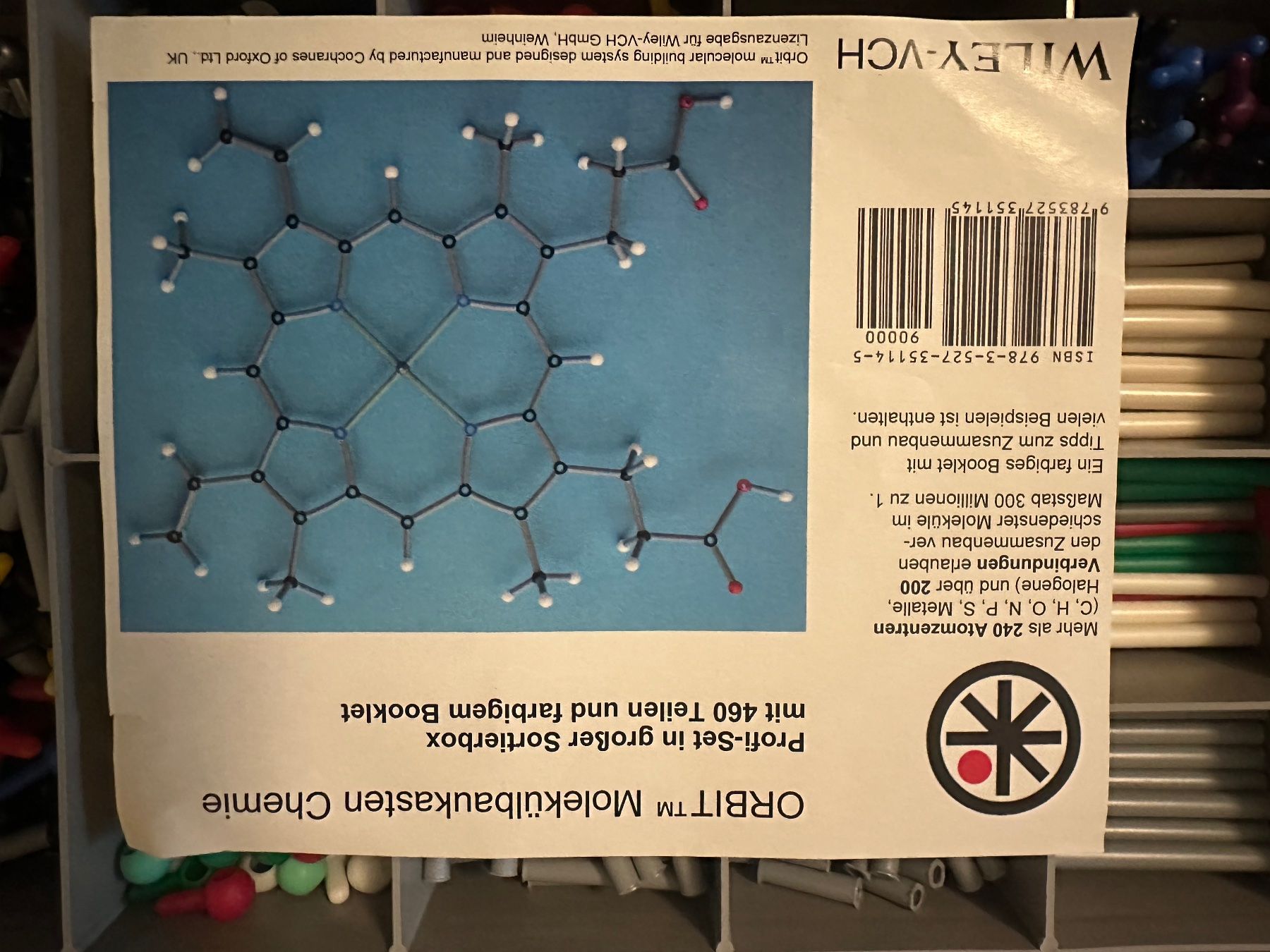Kit di costruzioni: Orbit Molekülbaukasten Chemie – Usato da Zürich venduto da Blublubli