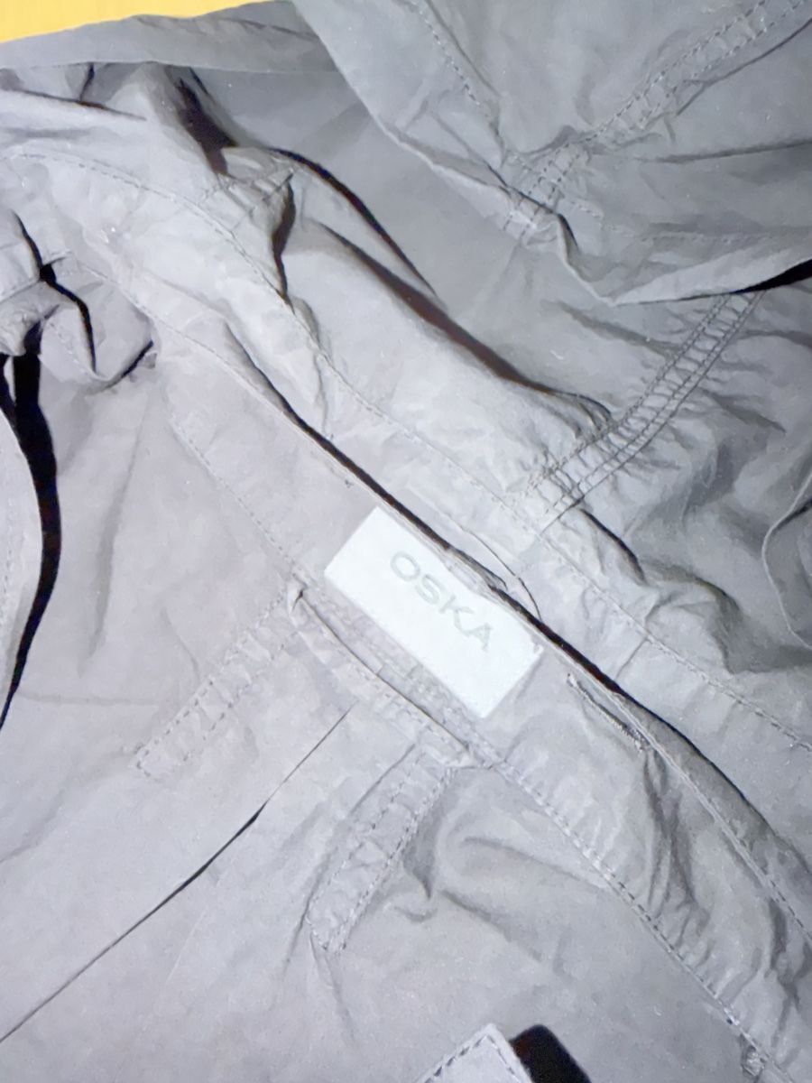Oska Giacche: Veste OSKA noir taille 3 avec capuche 100% coton – Usato da Prangins venduto da Leelou11 2