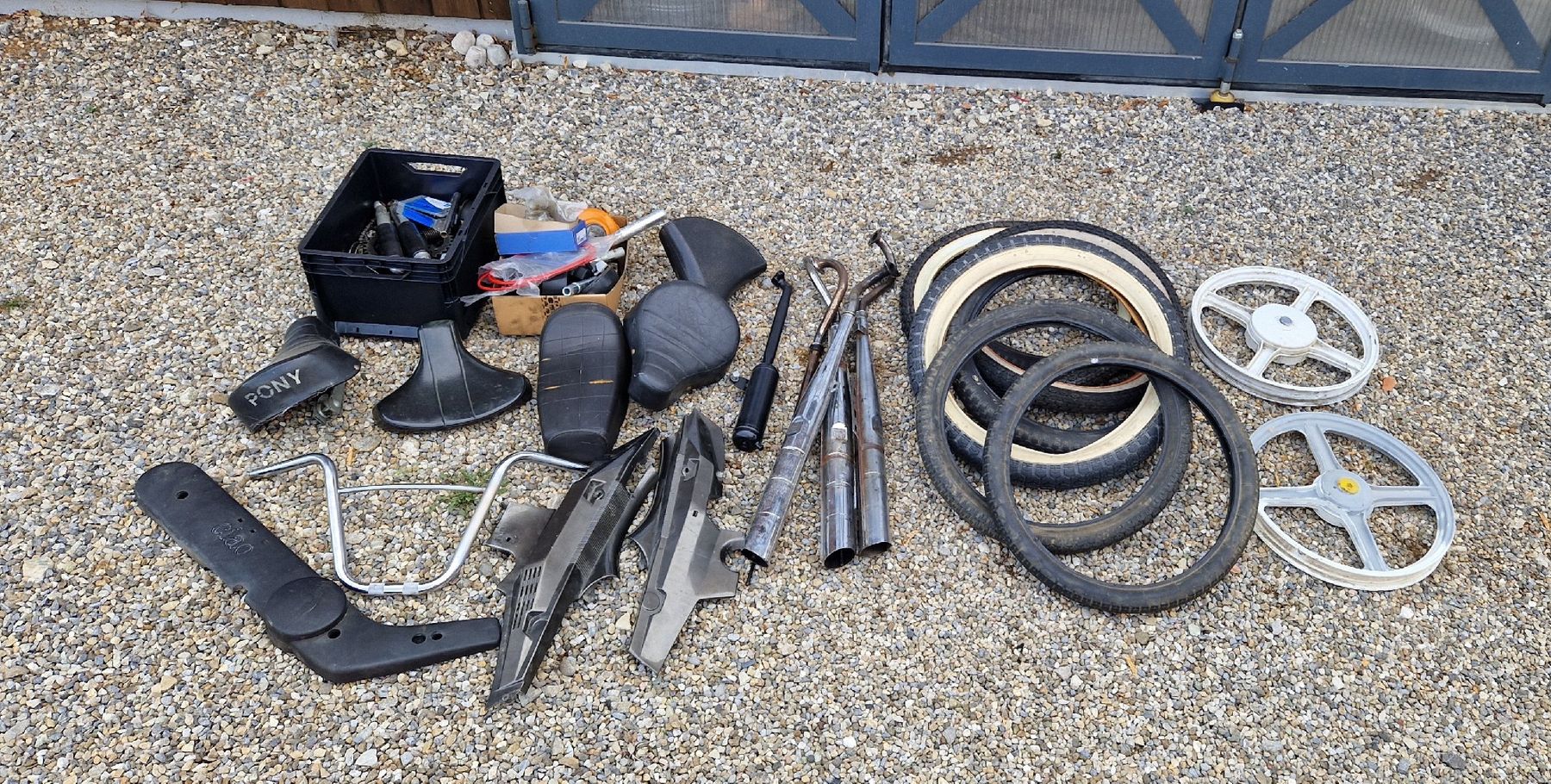 Parti ricambio per ciclomotori: Diverse Mofateile Puch/Piaggio/Sachs – Usato da Signau venduto da breakingnius