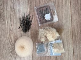 Lot d'accessoires coiffure pour chignon (danse)