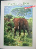 Puzzle - Elefant, 1000 Teile, komplet