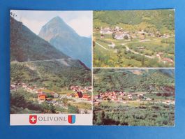 OLIVONE - 3 Bildkarte - gelaufen 1987