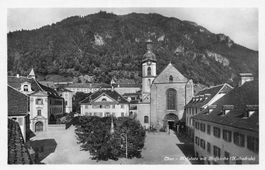 2x Chur, Hofplatz, Hofkirche
