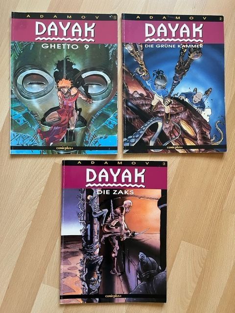 Fumetti: DAYAK Comic Album 1,2,3  Lot – Usato da Gossau SG venduto da Noryflory