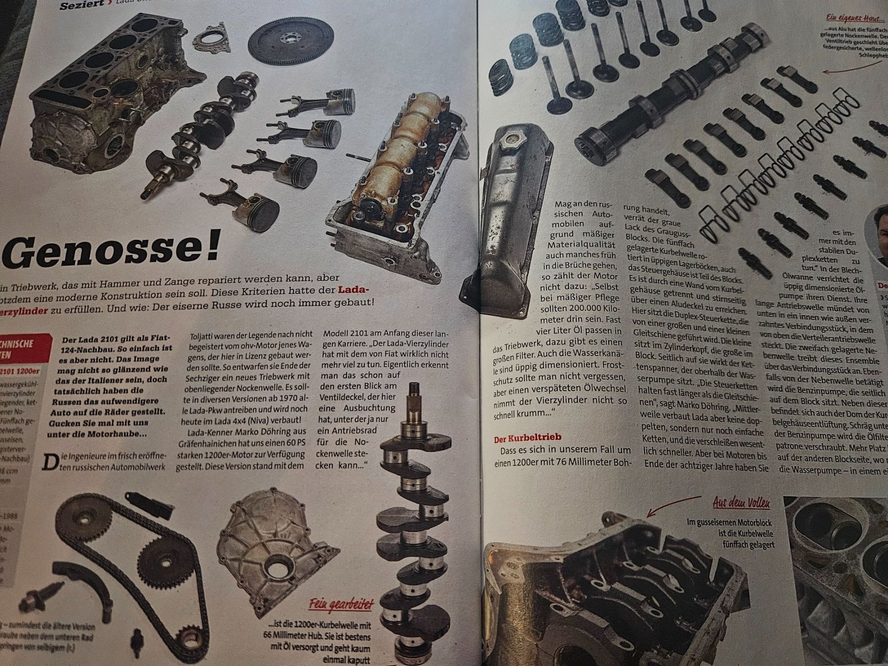 Porsche Accessori per altri veicoli: Oldtimer Praxis 3/19 Chrysler 300 Simca 1300 944 Simson xx – Usato da Flawil venduto da sr1_f6st 9