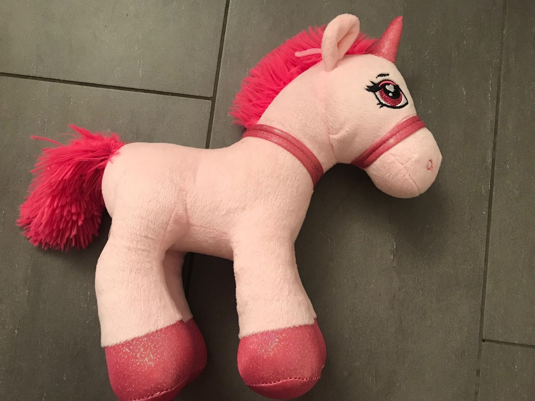 Spielzeuge: Plüschtier Einhorn rosa ca 35 cm hoch – Gebraucht aus Emmenbrücke von Hathor123 4