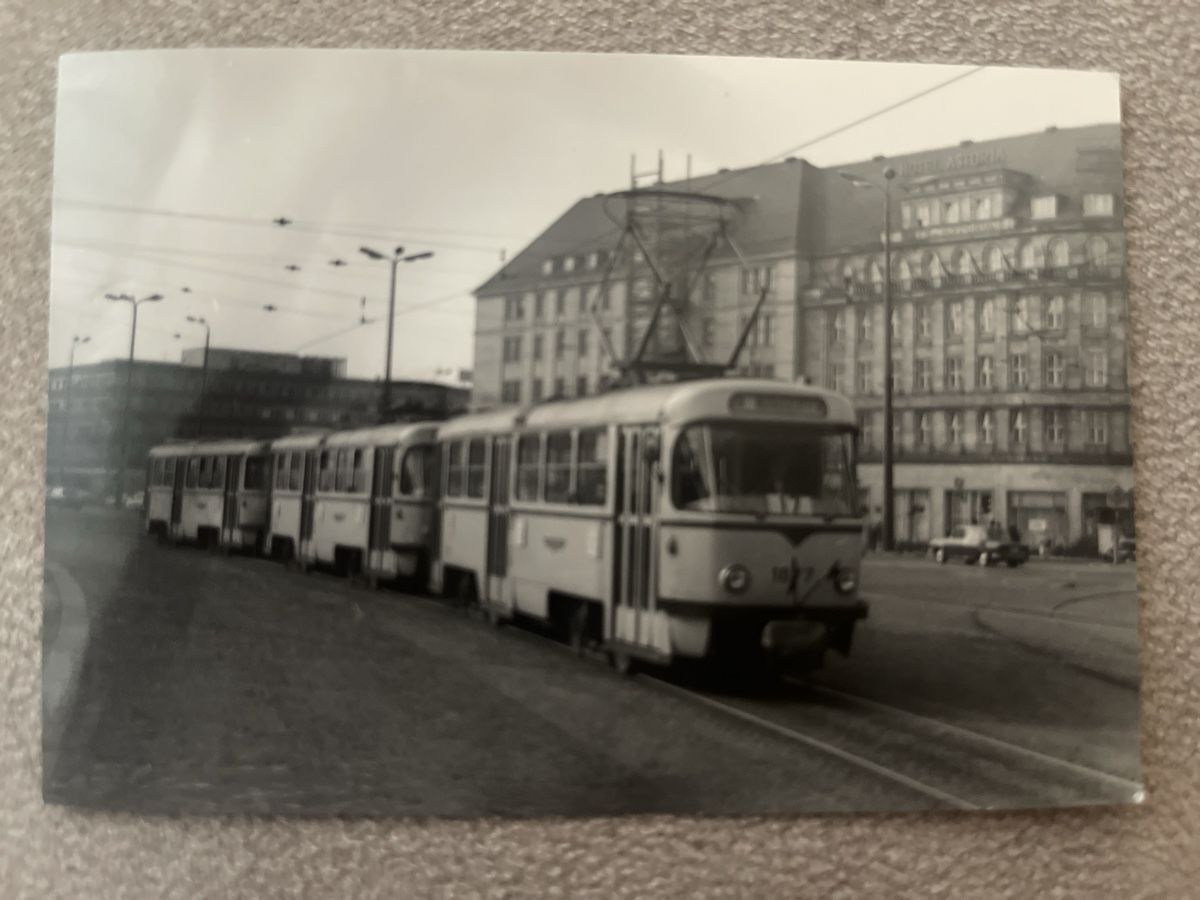 Foto & Immagini: Strassenbahn Leipzig, Tw 4077 1972. 10x7cm – Usato da Elsau venduto da isidobrany09