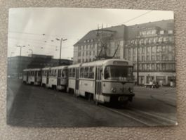 Strassenbahn Leipzig, Tw 4077 1972. 10x7cm