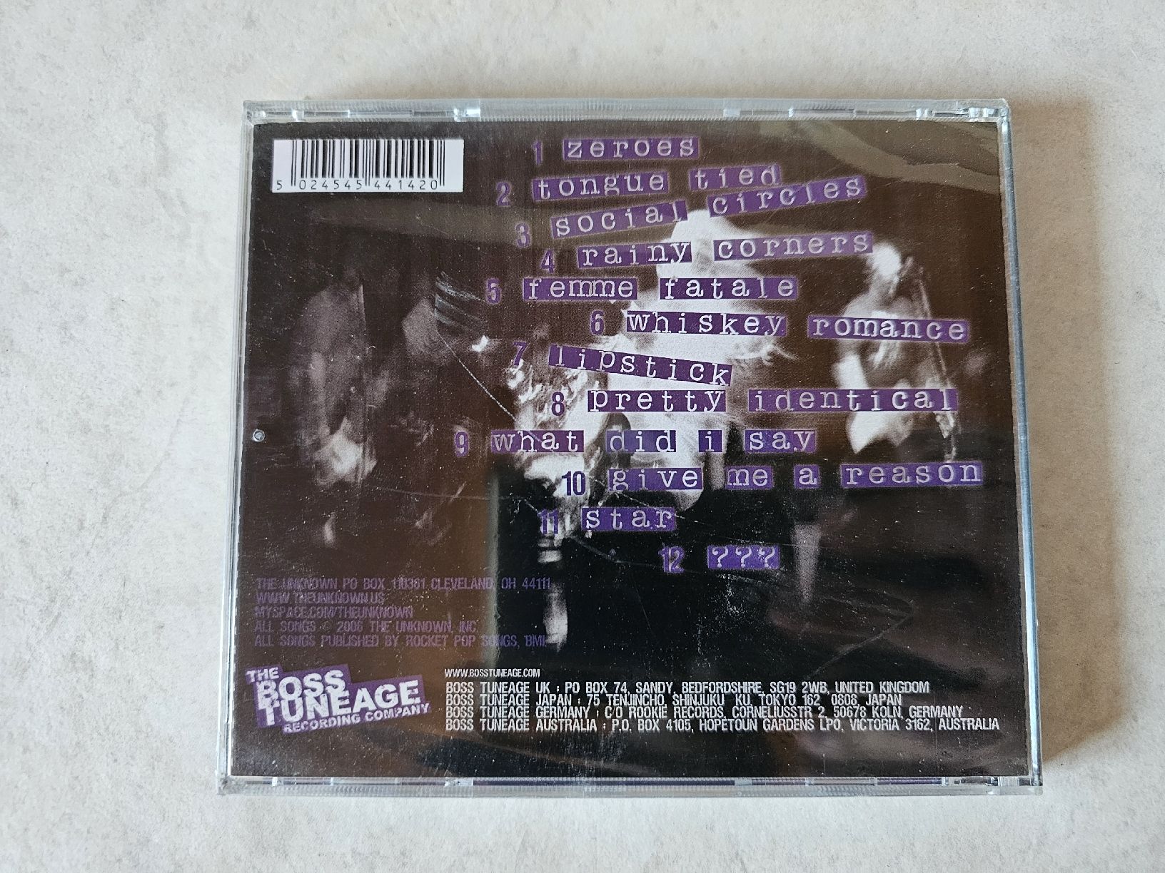 CDs: The Unknown  -  Unpopular  /  Fabrikneu – Neuf avec emballage d'origine à Schneisingen par backstore24 1