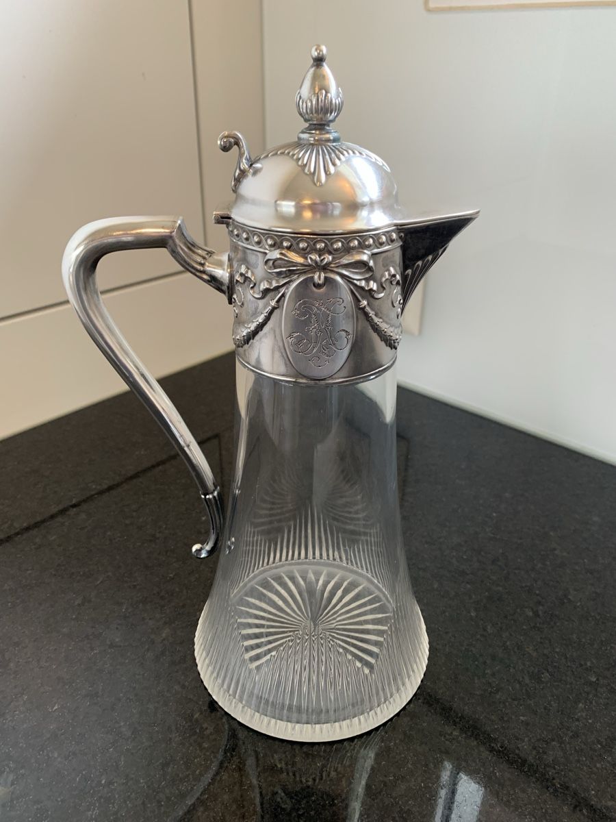 Caraffe: Karaffe mit 800 Silber – Usato da Zollikofen venduto da ausmisten_at_home 1