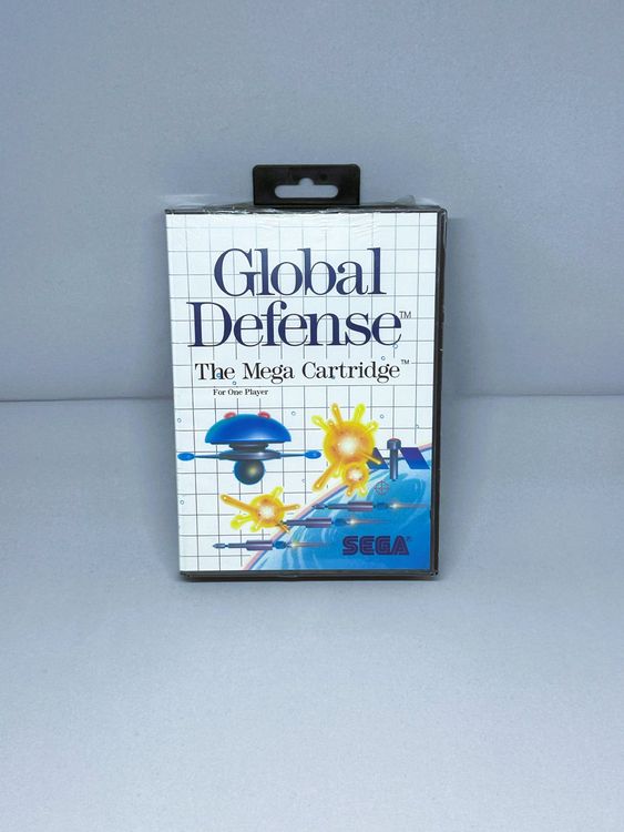 Mega Drive Jeu Vidéo Global Defense Pour SEGA Master System - Version PAL/EUR - Cartouche Occasion Fonctionnelle Global Defense Master System
